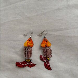 Colorful Fish Earrings